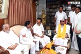 KCR  news, KCR updates, kcr calls chandra babu as his good friend, Chennai visit