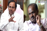 Kumaraswamy, Kumaraswamy, kcr wants jds to break the deal with congress, Karnataka congress