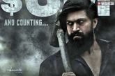 Srinidhi Shetty, KGF: Chapter 2 first week numbers, kgf chapter 2 first week worldwide collections, Yash