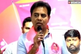 KTR latest updates, BRS, thanks to brs hyderabad is compared to nyc ktr, Hyderabad