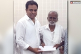 KTR, Films, ktr provides financial assistance to nagayya, Vedam