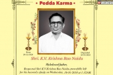 KVK Rao Garu condolences, KVK Rao Garu news, remembering the first successful entrepreneur kvk rao garu, Condolence