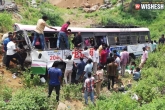 Kondagattu Bus Accident updates, Kondagattu Bus Accident updates, road accident in kondagattu kills 40 on spot, Bus accident