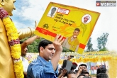 Lokesh, Chittoor, lokesh visits draws heavy crowds, Health cards
