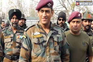 MS Dhoni to Serve Army in Kashmir from July 31st
