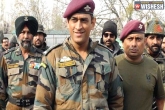 MS Dhoni, MS Dhoni news, ms dhoni to serve army in kashmir from july 31st, July 8