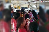 Mahalakshmi Free Bus Scheme challening, Mahalakshmi Free Bus Scheme, telangana s free bus scheme for women turns challenging, Tsr