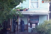 viral news, man hides on roof, viral man hides on roof while police are at the door, Viral news