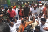 BJP Yuva Morcha, Mangaluru Chalo Rally, k taka bjp workers detained for carrying out a bike rally, Bjp yuva morcha