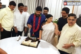 Chiranjeevi next movie, Chiranjeevi birthday updates, exclusive video from megastar s birthday celebrations, Birthday celebration