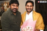 AP Government, Chiranjeevi upcoming films, megastar interacts with media after ys jagan s meeting, Y film