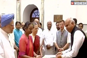Meira Kumar Files Her Nomination Papers For Presidential Election