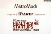 medicine, startups, metromedi recognized in top 10 healthcare startups in hyderabad, Niz
