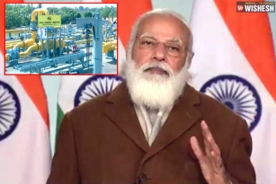 Narendra Modi Inaugurates 450 km Kochi-Mangaluru Natural Gas Pipeline