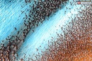 NASA releases the dunes speckle pictures of Mars