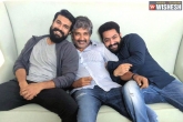 Rajamouli with NTR and Ram Charan, Charan, ntr charan to participate in special workshop for rrr, Workshop