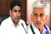 YSRCP, Nara Lokesh speech, nara lokesh hits back on vijaysai reddy, Vijaysai reddy