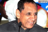 Governor, Telangana, rumours strive for e s l narasimhan to be vice president of india, Rumours