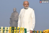 Statue of Unity launch, Statue of Unity unveiled, narendra modi unveils statue of unity, Patel