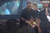 Narendra Modi, Surat, pm modi breaks security protocol to hug a 4 year old girl in surat, 24 year old girl