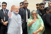 Narendra Modi, Narendra Modi, narendra modi reaches dhaka as a part of his historic two day visit to bangladesh, Two day visit