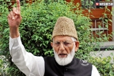 Syed Ali Shah Geelani, PDP, national outcry on geelani s passport issue no traces of support even from hardline activists, Cry