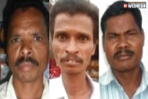tribal TDP leaders, AP news, naxals release 3 tdp leaders after 10 days, Naxal