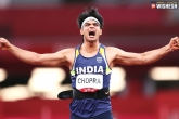 Neeraj Chopra breaking news, Neeraj Chopra records, neeraj chopra wins gold for indian in javelin throw, Tokyo olympics 2021