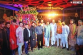 Ram Charan, Allu Aravind, niharika s wedding mega family is delighted, Sai dharam tej