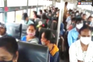 No Social Distancing Rules to be Followed in APSRTC Buses