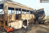 Palnadu Bus Accident 2024, Palnadu Bus Accident latest breaking, six dead in a brutal accident in palnadu district, T news