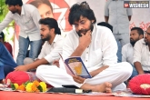 Srikakulam, Janasena Party, janasena chief pawan sits on one day fast for uddanam kidney patients, Hunger strike