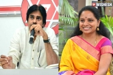 Kavitha news, TRS MP Kavitha, pawan kalyan s special thanks to trs mp kavitha, Thanks