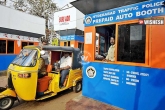 Prepaid Autos, Traffic police, prepaid auto stands will help railway passengers, Traffic police