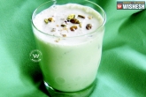 cashew drinks, pistachio recipes, preparation of pistachio shake recipe, Cool drinks