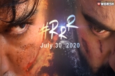 SS Rajamouli, RRR movie updates, raghupati raghava rajaram sounds a perfect title for rrr, Mr perfect