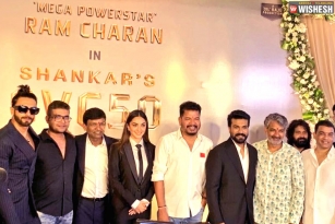 Ram Charan and Shankar Film gets a Grand Launch