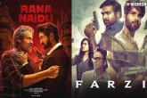 Rana Naidu and Farzi, Rana Naidu viewership, rana naidu surpasses farzi, Rana naidu