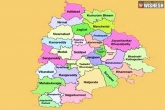 Telangana districts revamp, Telangana districts changes, congress to reorganize districts in telangana, Ap government pf