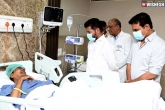 KCR health, KCR Revanth Reddy, revanth reddy visits kcr in hospital, Isi