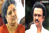 DMK Party, Tamil Nadu, sasikala blames dmk party for the constitutional crisis, Constitutional crisis