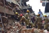 collapse, building, school building collapses in hyderabad 2 killed 7 injured, Old city