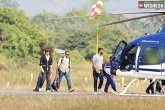 Shah Rukh Khan news, Katrina Kaif, shah rukh takes a chopper ride for shoot, Shah rukh khan