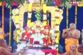 Sri Rama Navami news, Sri Rama Navami, sri rama navami celebrated in a grand manner in bhadrachalam vontimitta, Grand