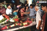 Srinivas Kuchibhotla, Srinivas Kuchibhotla final rites, friends and family bid a tearful adieu to srinivas, Friends