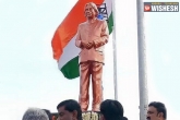 Rajasthan Chief Minister Vasundhara Raje, BJP President Amit Shah, statue of late indian president dr a p j abdul kalam unveiled in rameswaram, A p j abdul kalam