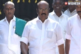 Sasikala, OPS, tn finance minister offers to resign gives portfolis to ops camp, D jayakumar