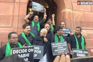 TRS MPs Boycott Parliament