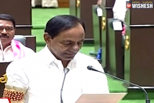 Telangana MLAs Take Oath In Assembly