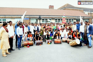 Telangana NRIs Celebrate &ldquo;Bonalu&rdquo; In West London